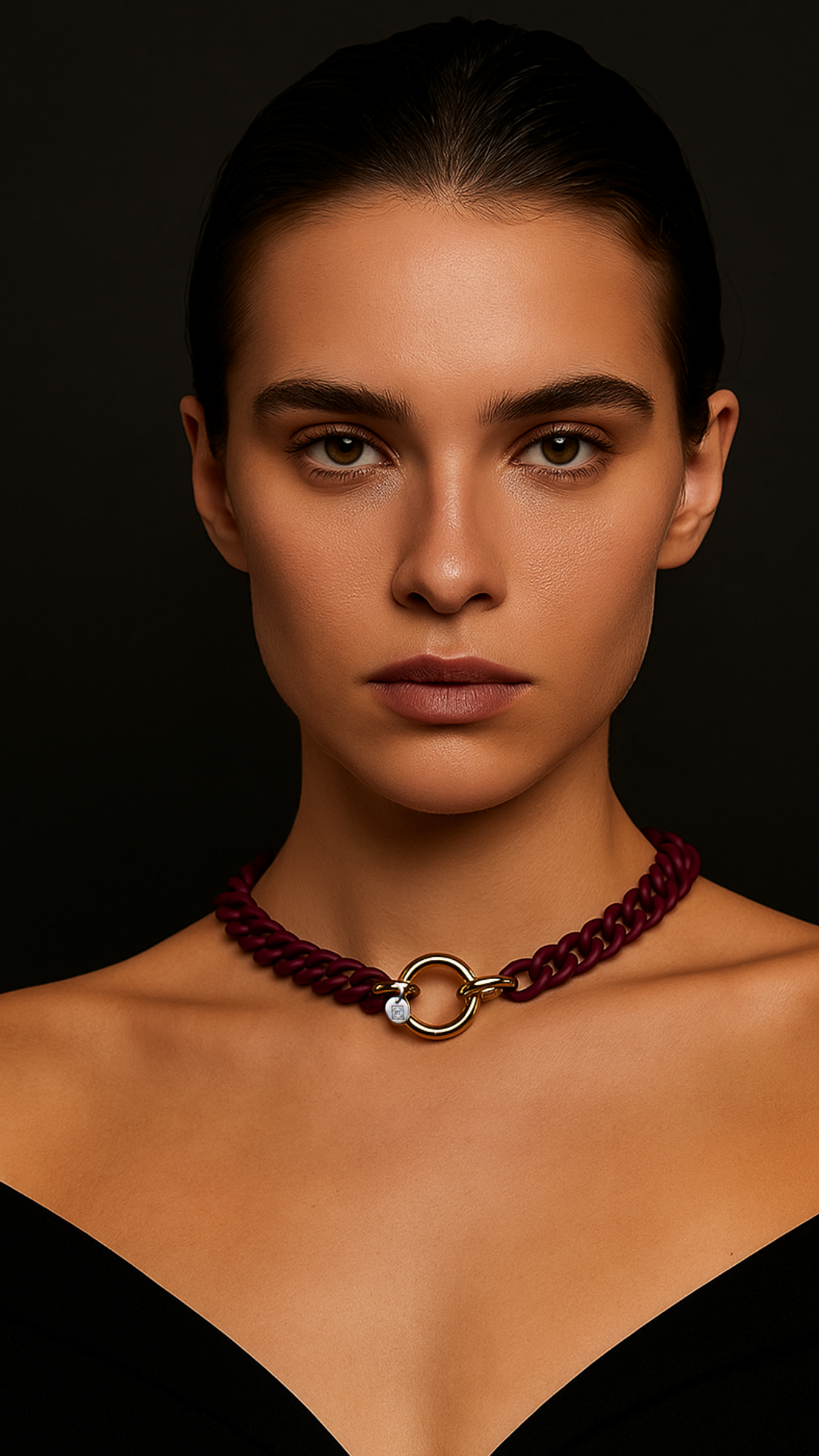 Collana ciliegia e Argento Burano