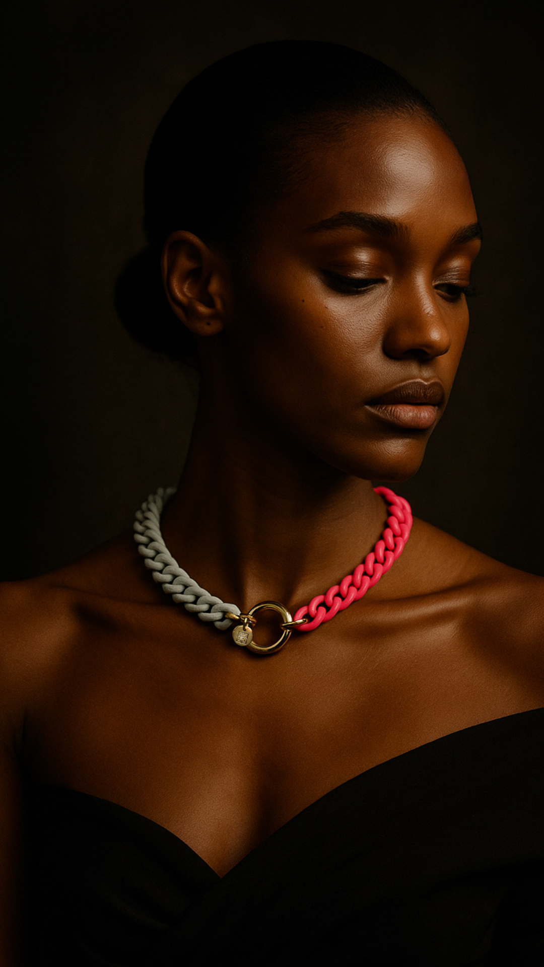 Mix di Bracciali Bianco, Fucsia e Oro Burano